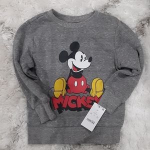 NWT Boys 2T Mickey Mouse sweatshirt